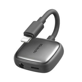 Adaptador Lightning 2 em 1 Carregador + Fone e Microfone P2/P3 | Mcdodo - LDF Lá de Fora