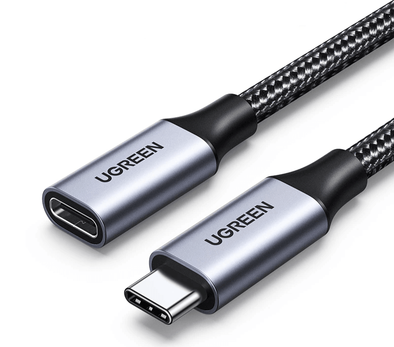 Cabo Extensor USB-C | 1 Metro - LDF Lá de Fora