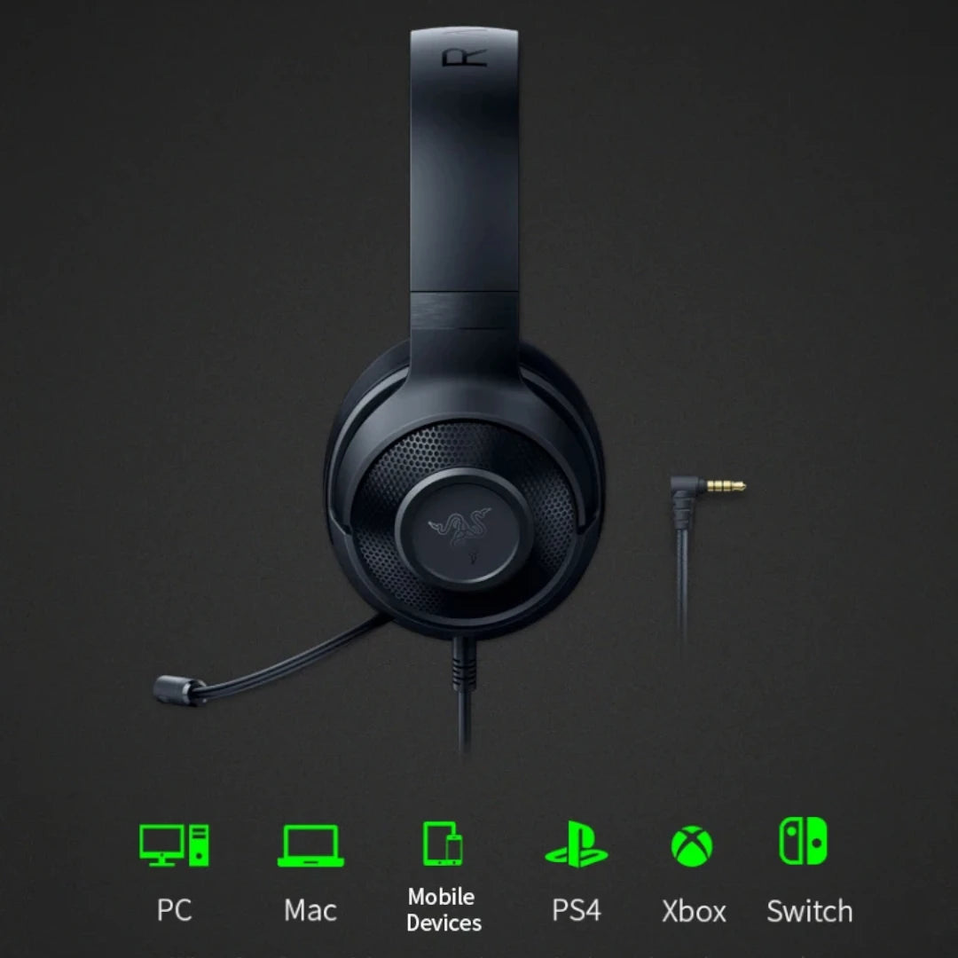 Headset Gamer Razer Kraken X P2/P3