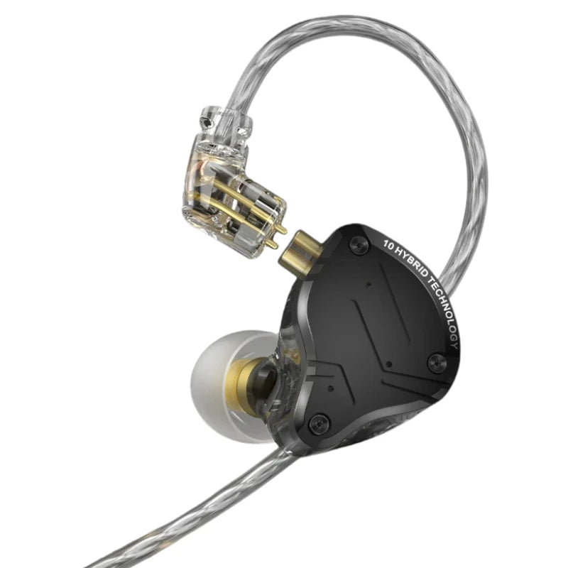 Fone de Ouvido Profissional Gamer KZ ZS10 PRO X P2/P3