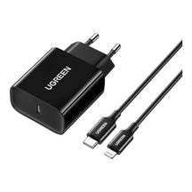 Kit Carregador Turbo 20W USB-C + Cabo Lightning 1 Metro Ugreen